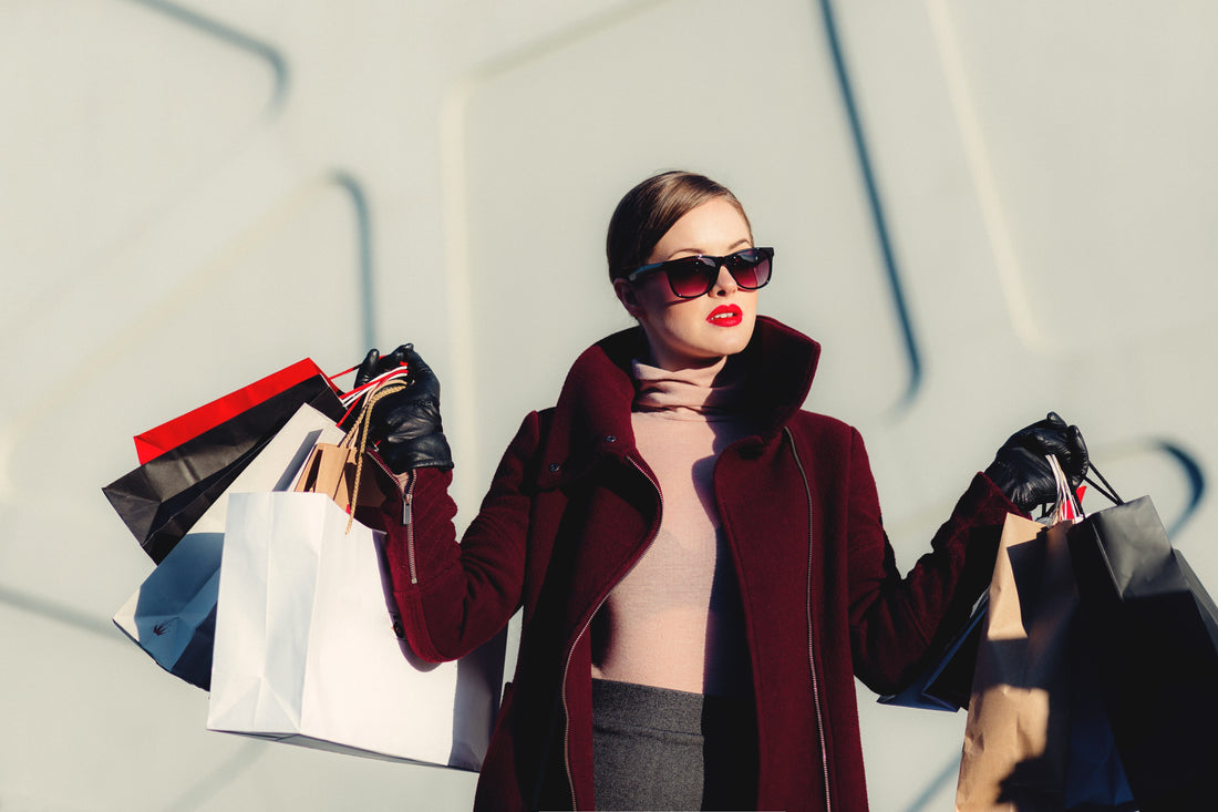 Chica de compras