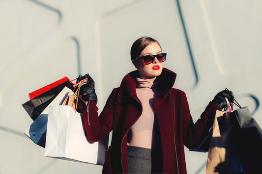 Chica de compras